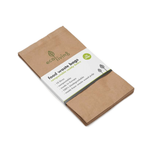 Compostable Food Waste Paper Bags Eco Living Mind The Trash