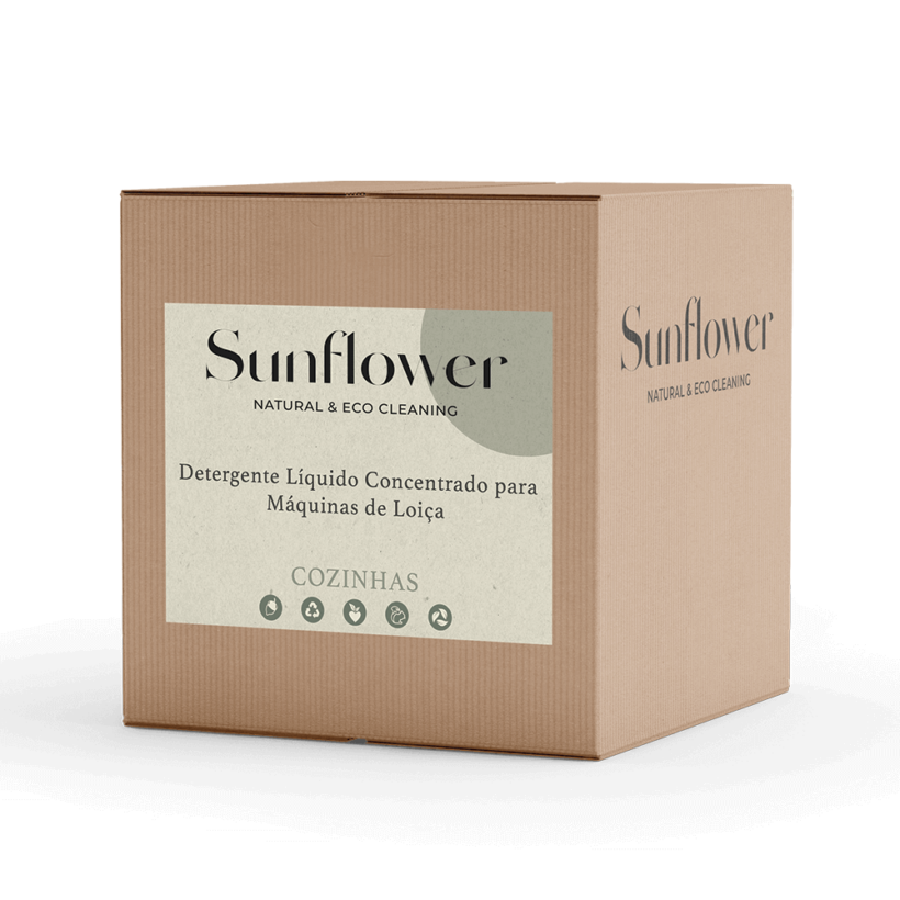 Detergente Ecológico Biodegradável Sunflower Máquina da Loiça