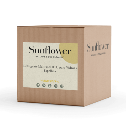 Detergente Ecológico Biodegradável Sunflower Vidros