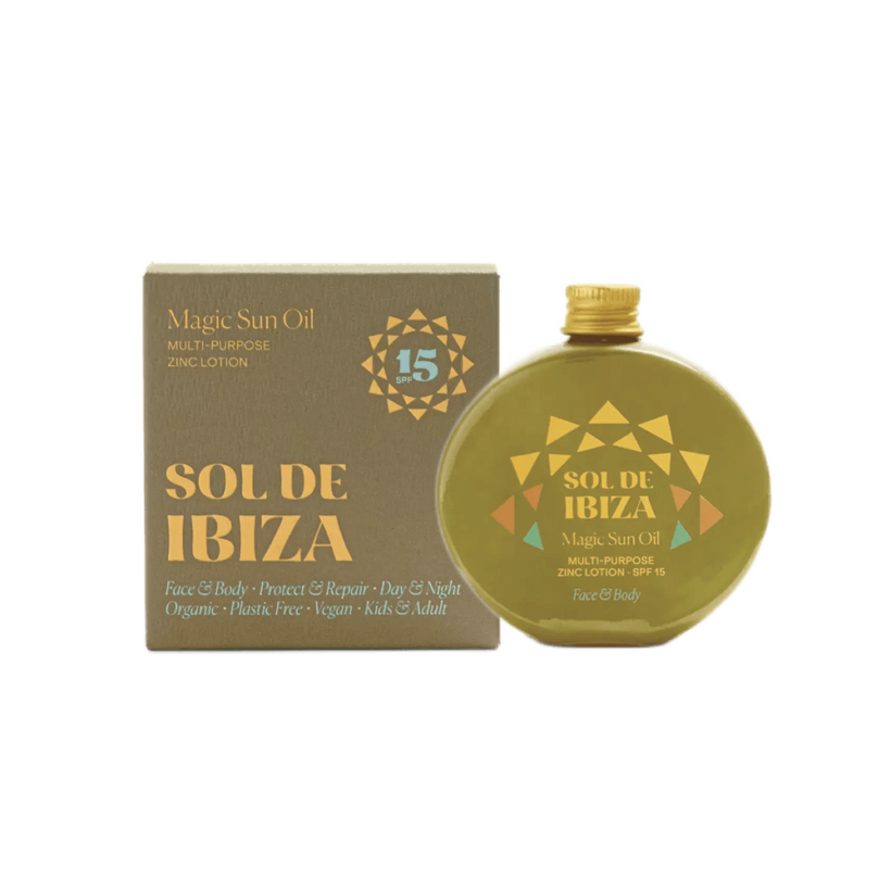 Oleo Solar sol de Ibiza com FPS15